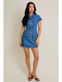 Mason Denim Top