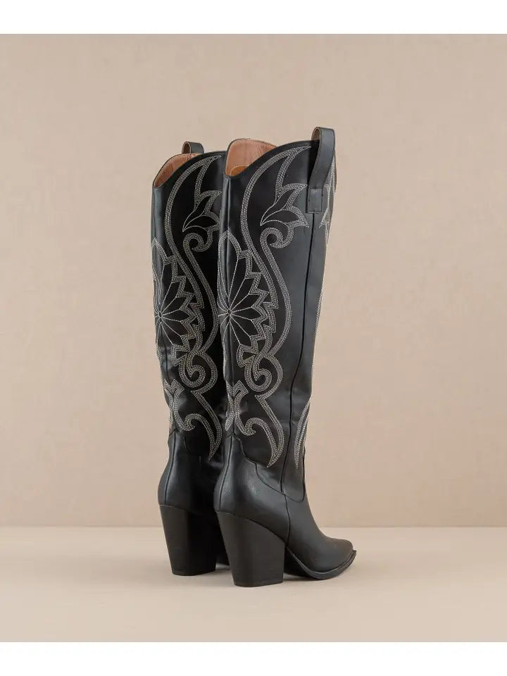 The Astrid Western Boot (black)