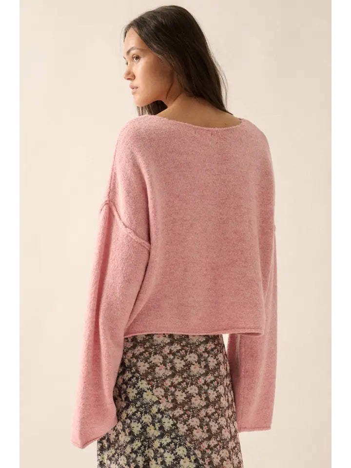 Sunsets Sweater (pink)