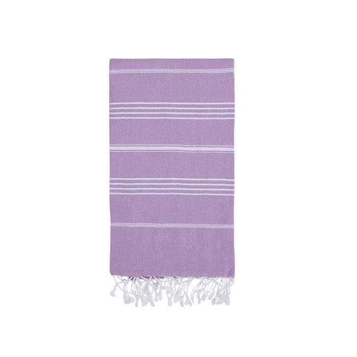 PREORDER Turkish Beach Towel (lilac) - GEORGE-MARY'S