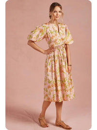 Meadow Puff Sleeve Dress - GEORGE-MARY'S