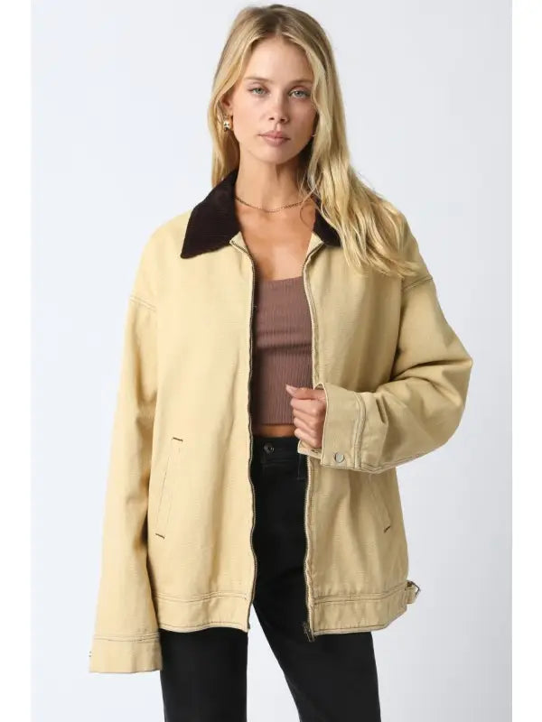 Cotswold Barn Jacket (taupe)