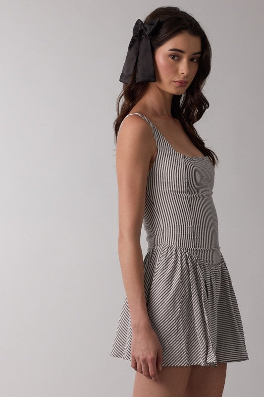 Samantha Striped Mini Dress