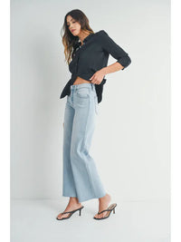 Raw Hem Jean (light)