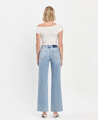 Cult Distressed Wide Leg Denim
