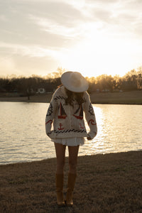 Sailboat Cardigan