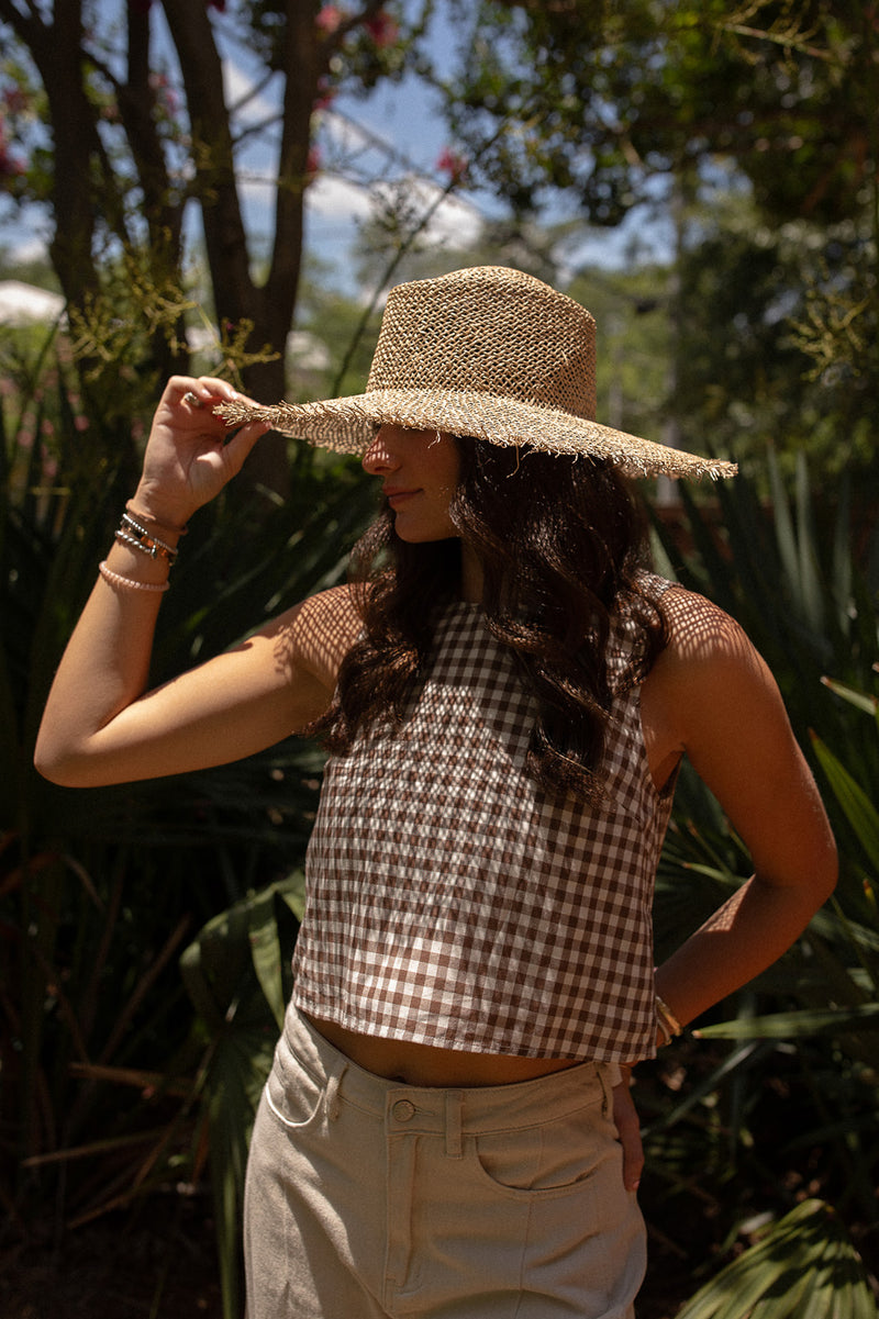 Gingham Tank