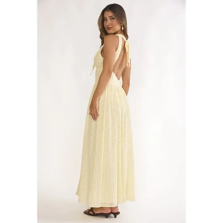 Byron Eyelet Maxi Dress - GEORGE-MARY'S
