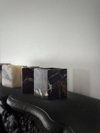 Nero Portoro Marble Candle