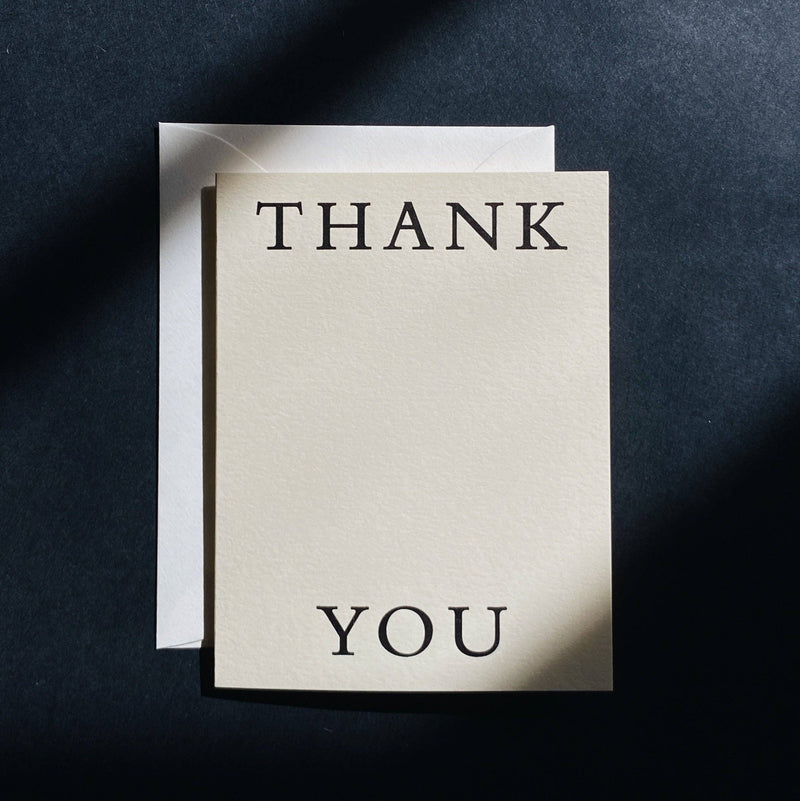 Thank You No. 09 Card