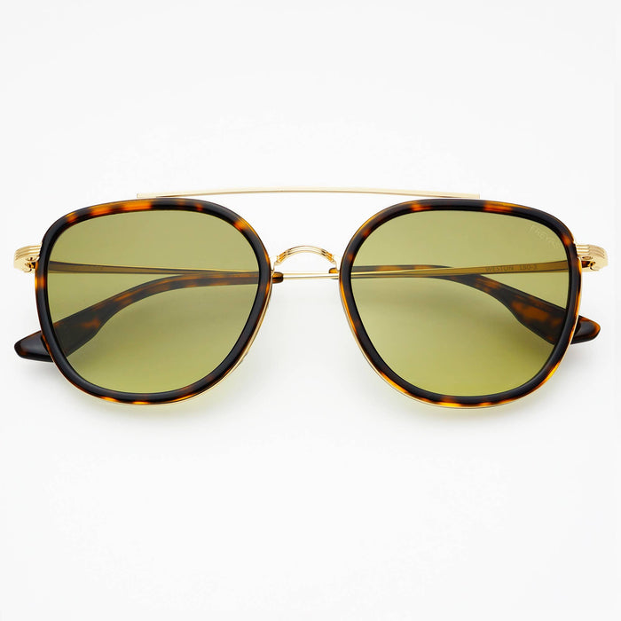 Weston Acetate Round Unisex Sunglasses