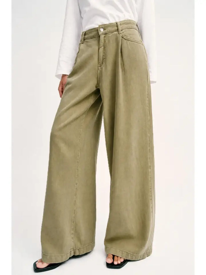 Swayze Olive Pants