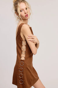 Olivia O-Ring Dress (walnut)