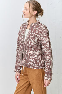 Sophia Floral Quilted Jacket