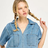 Darcy Denim Top