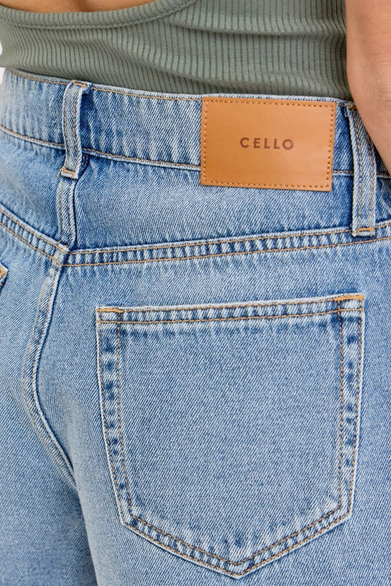 Reeves High Rise Denim Shorts - GEORGE-MARY'S