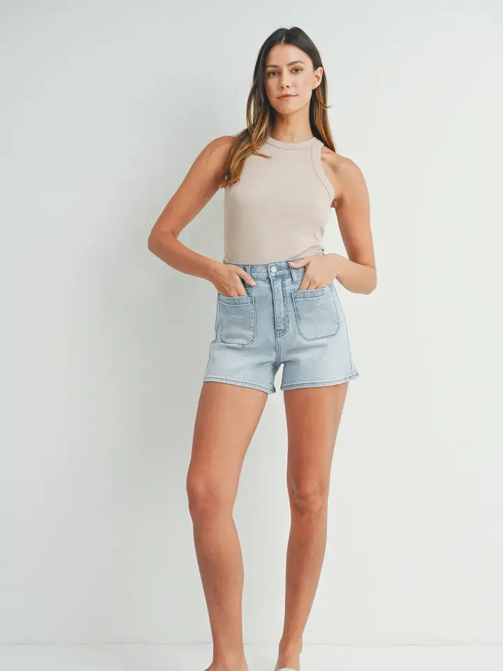 Patch Pocket Shorts (light)