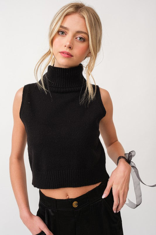 Alice Turtleneck Top (black)