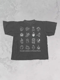 A Bunch of Hocus Pocus Oversized Tee (pepper)