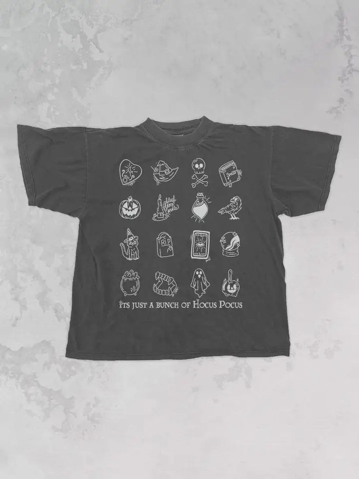 A Bunch of Hocus Pocus Oversized Tee (ivory)