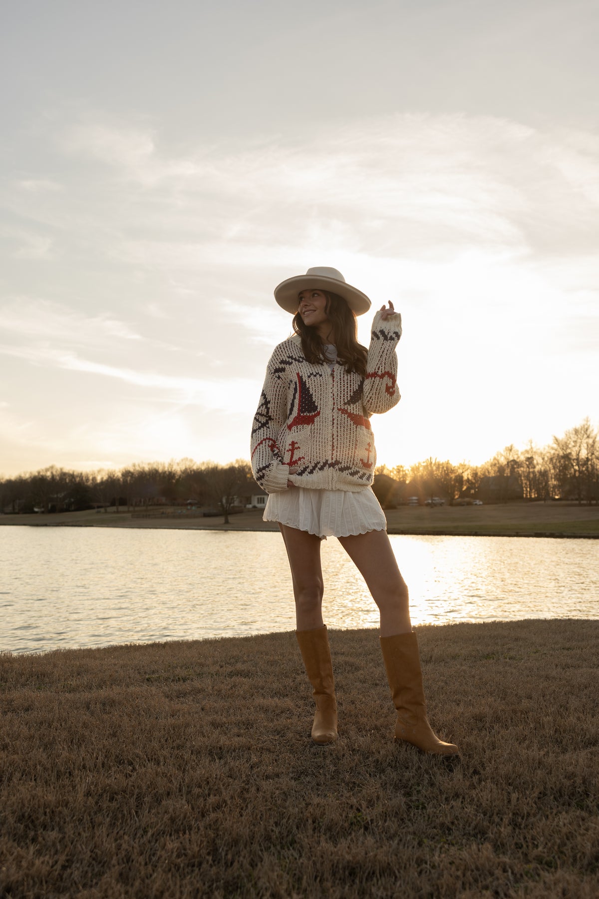 Sailboat Cardigan