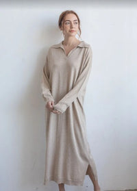 The Percy Sweater Dress (natural)