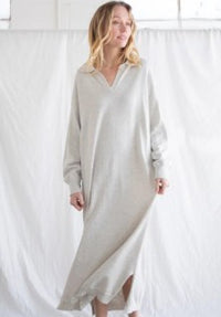The Percy Sweater Dress (heather grey)