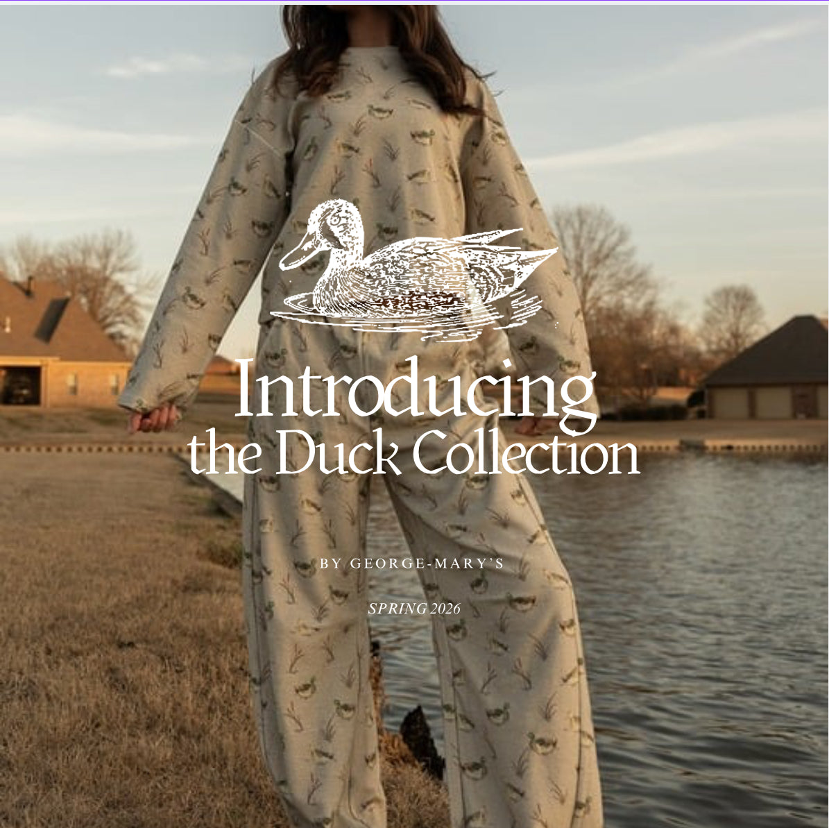 Duck Pond Sweatshirt (greige)