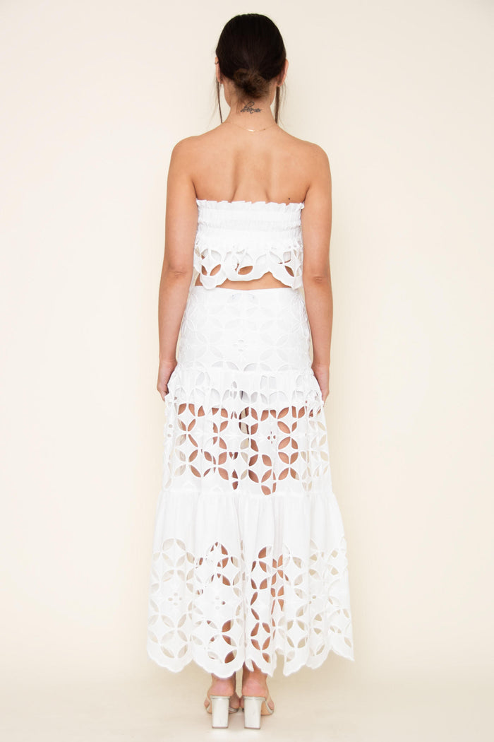 Sabrina Embroidery Top