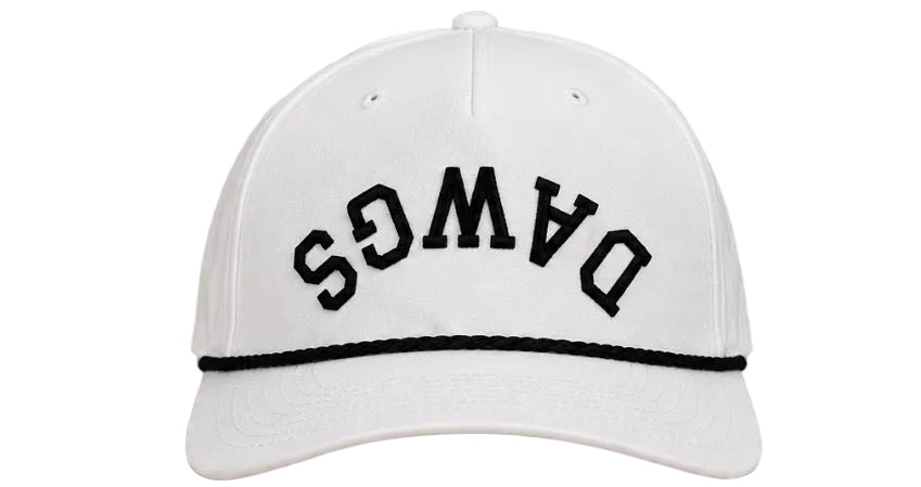 DAWGS Upside Down Hat (white)
