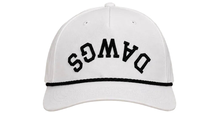 DAWGS Upside Down Hat (white) - GEORGE-MARY'S