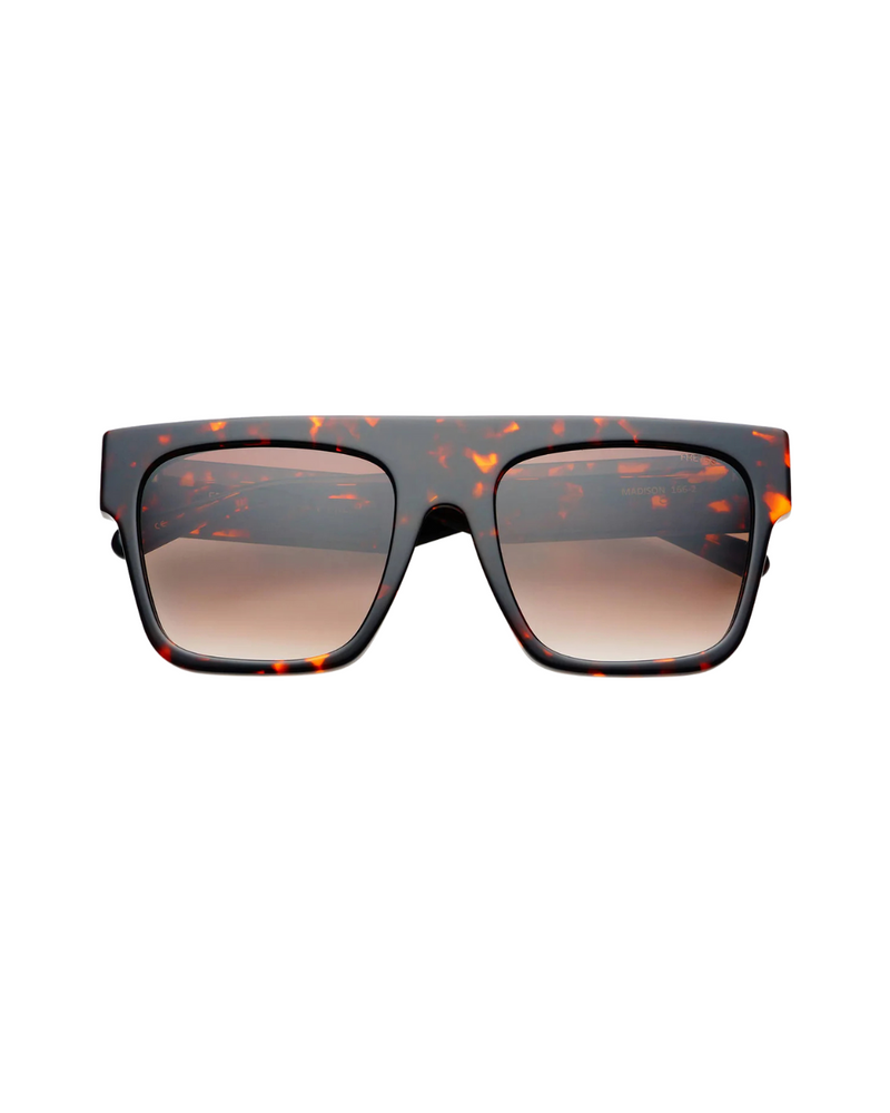 Madison Flat Top Sunglasses (tortoise)