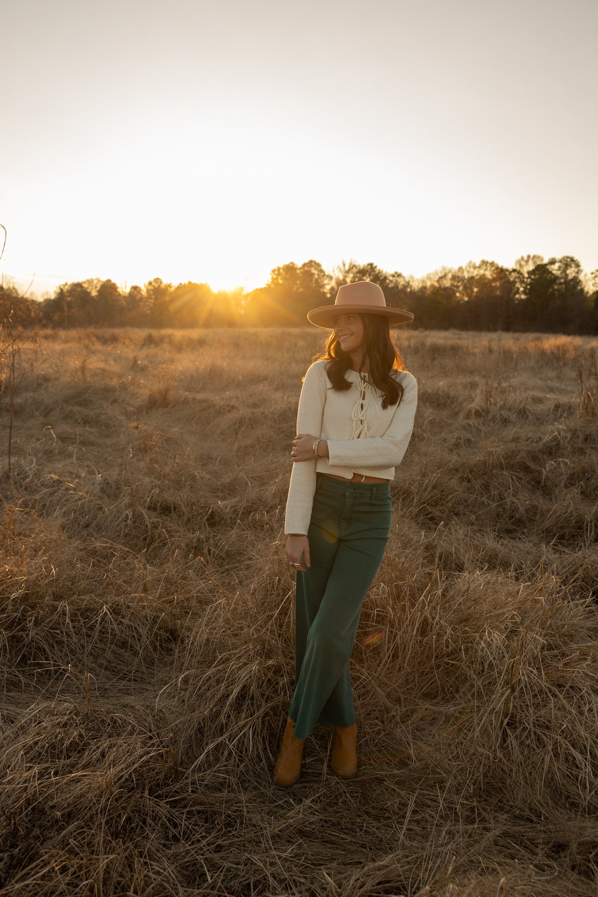 Mae Bow Tie Cardigan (cream)