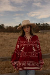 Apres Ski Sweater (red)