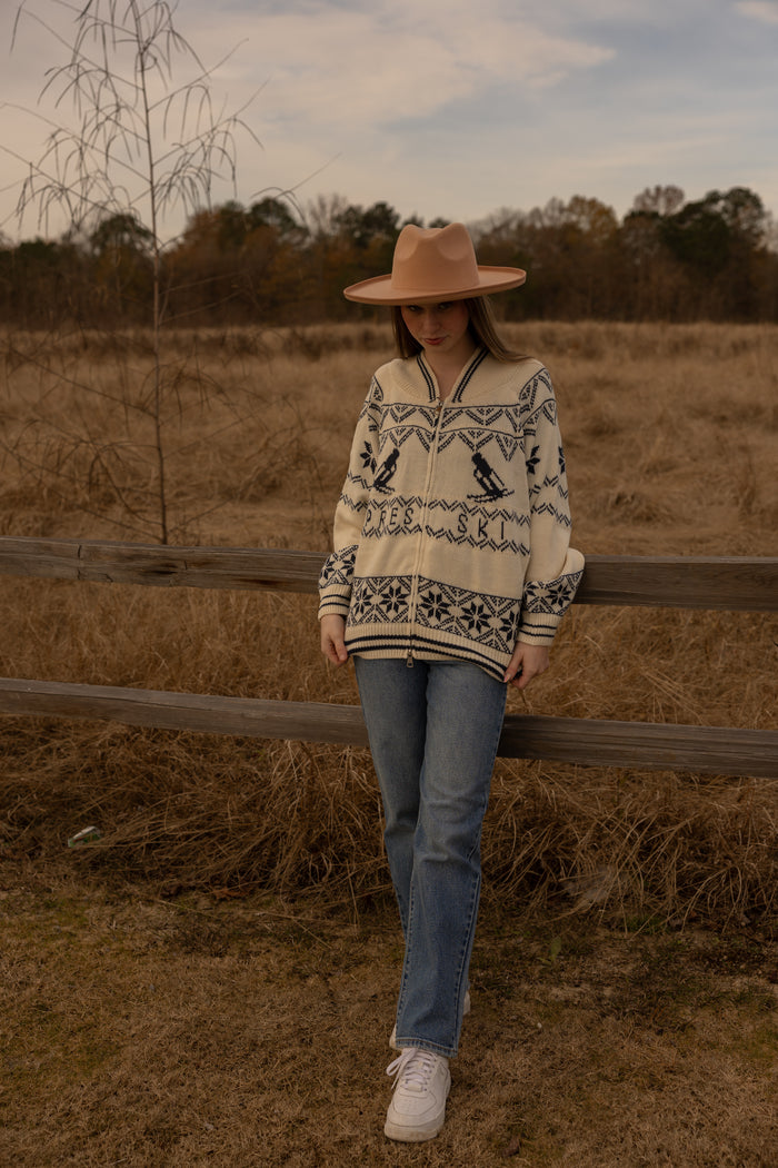 Apres Ski Sweater (cream/blue)