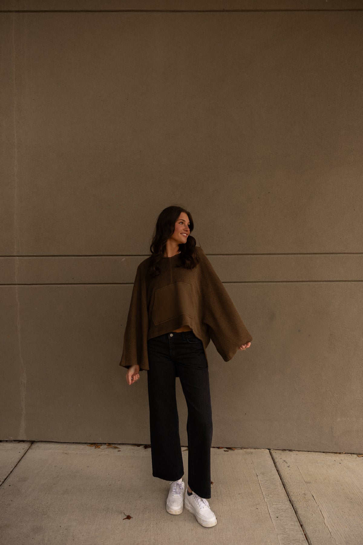 Maurin Hooded Sweater (brown)