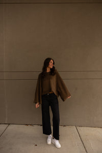 Maurin Hooded Sweater (brown)