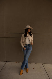 Floral Applique Bomber