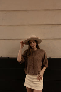 The Penny Cardigan (mocha)