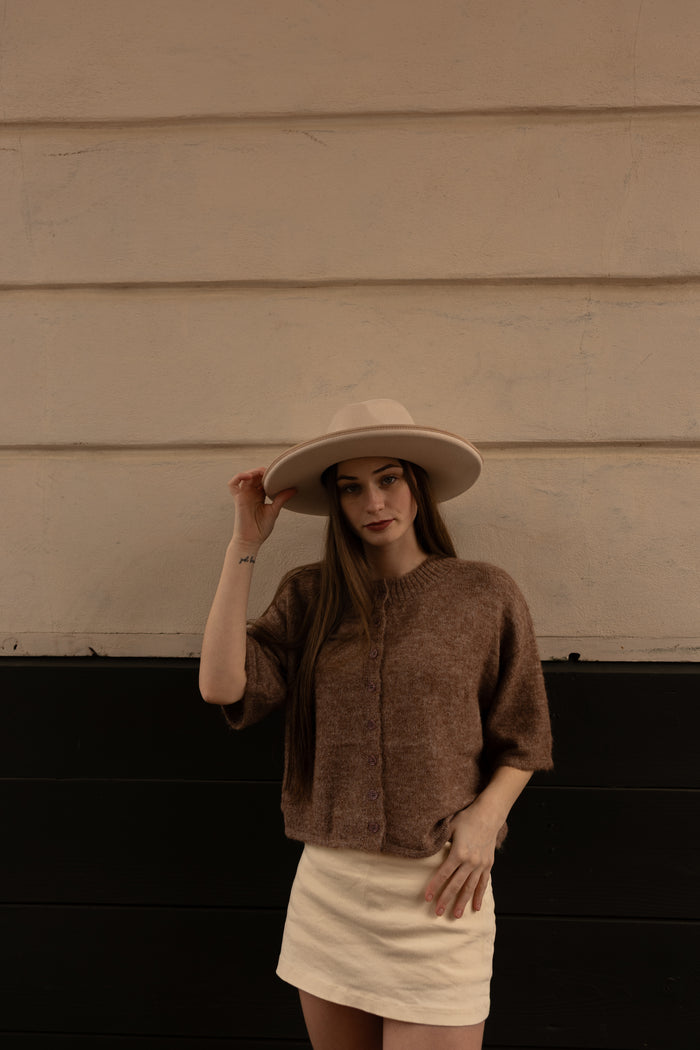 The Penny Cardigan (mocha)