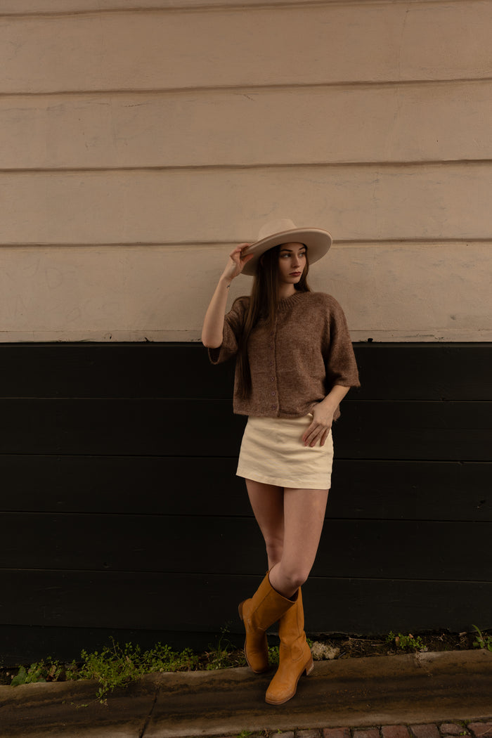 The Penny Cardigan (mocha)
