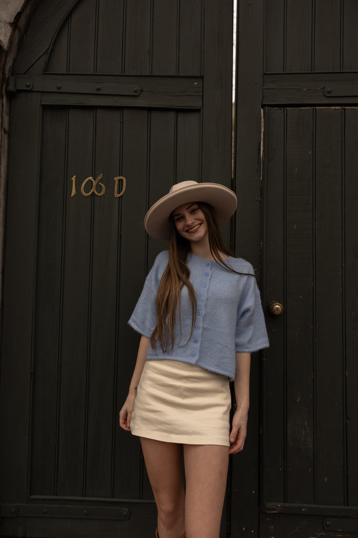 The Penny Cardigan (baby blue)