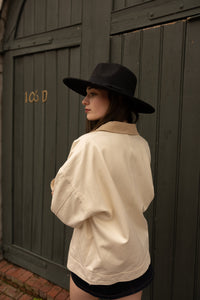 Kathleen Barn Jacket (ivory)