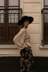 Floral Wide Leg Pants