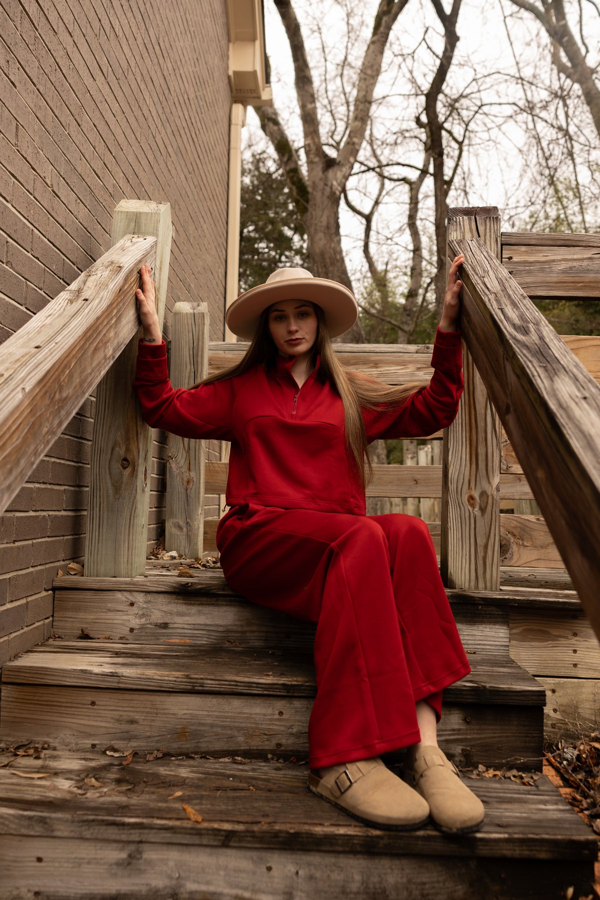 Harper Sweatpants (red)