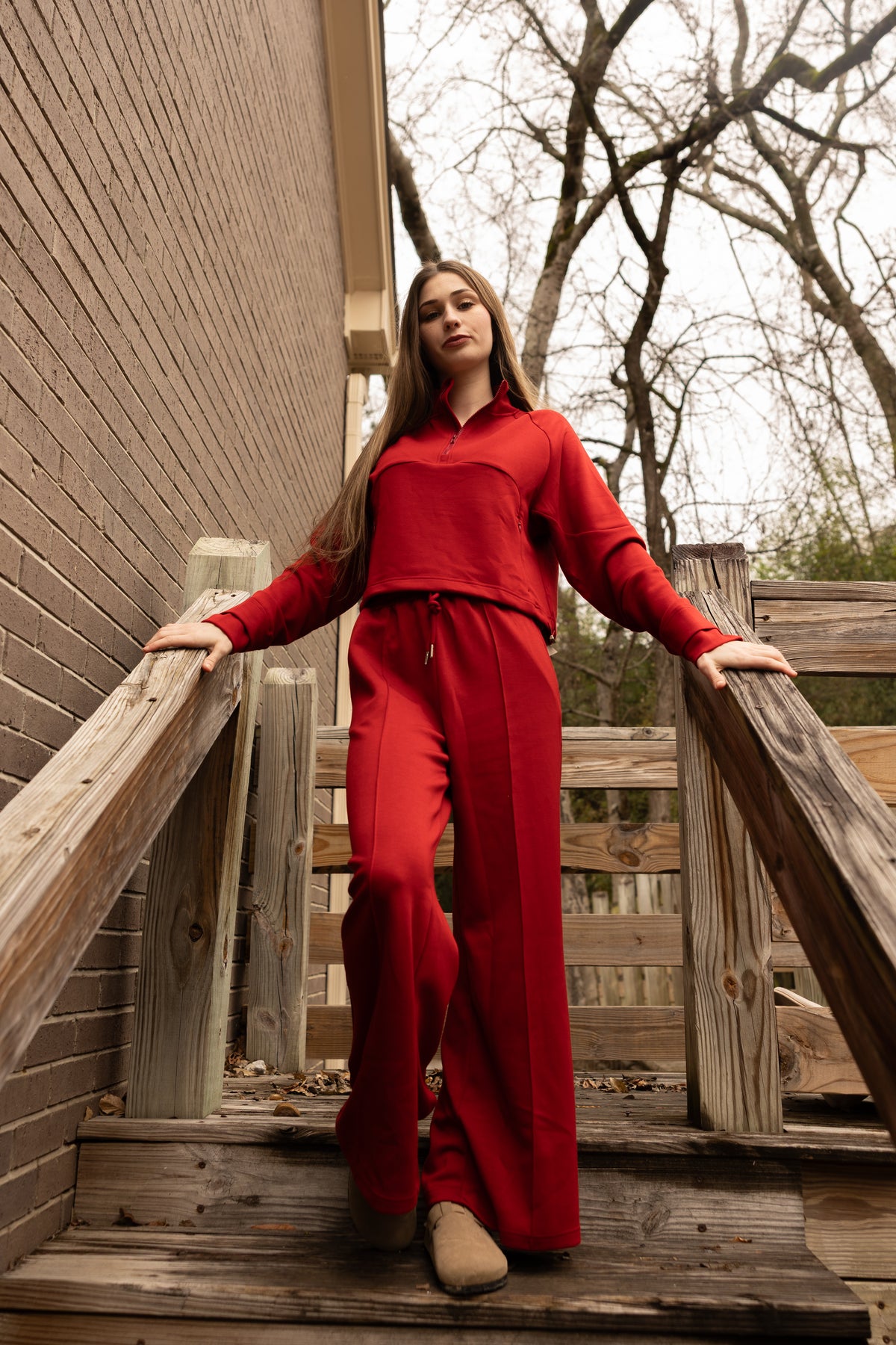 Harper Sweatpants (red)