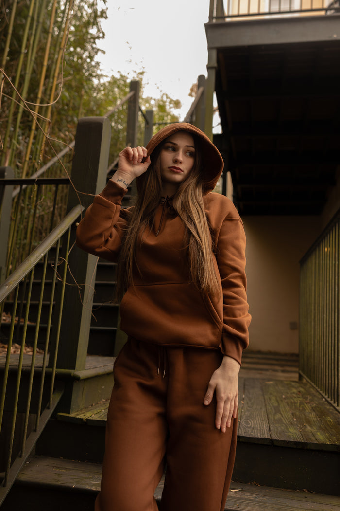 Kendall Oversized Sweatshirt (brown)