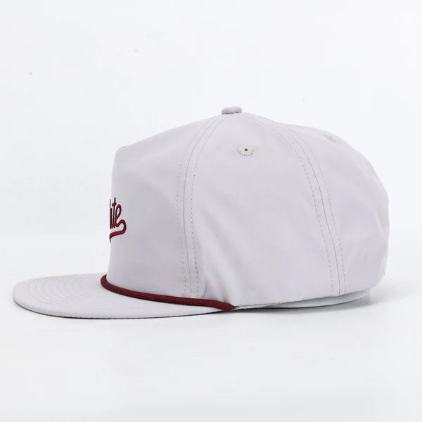 Mississippi State Script Poly Rope Hat - Grey - GEORGE-MARY'S