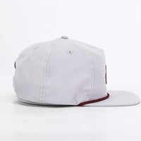 Mississippi State Script Poly Rope Hat - Grey - GEORGE-MARY'S