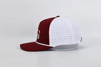 Mississippi State Bulldog Performance Rope Hat- Maroon/White - GEORGE-MARY'S